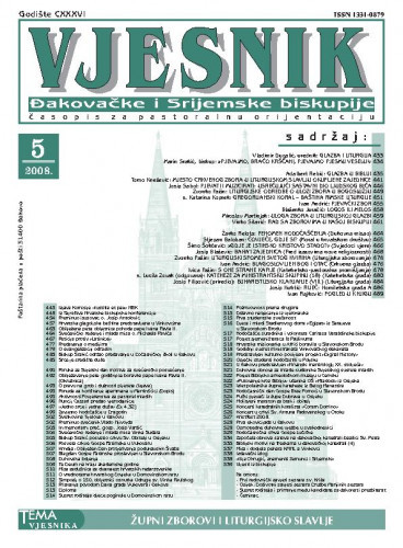 God. 136(2008), 5 / glavni i odgovorni urednik Vladimir Dugalić